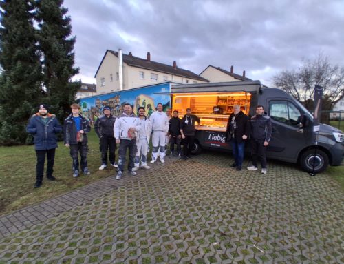 erster Verkaufstag der Bäckerei Liebig im Süden der Stadt